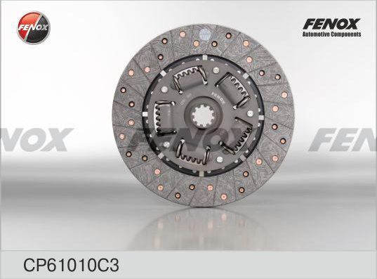 Диск сцепления Fenox. Артикул CP61010C3
