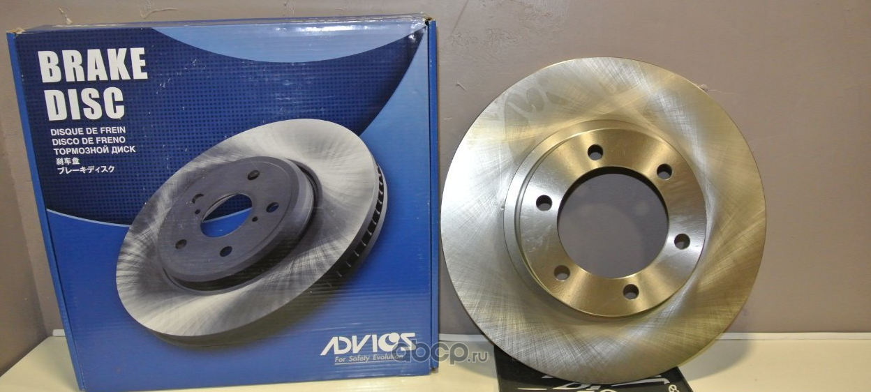 ДИСК ТОРМОЗНОЙ FR PRADO 120 (Advics). Артикул A6F182