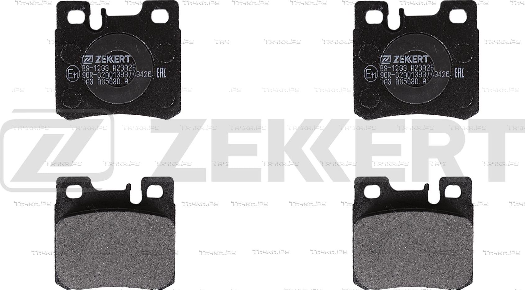 Тормозные колодки Zekkert. Артикул BS-1233