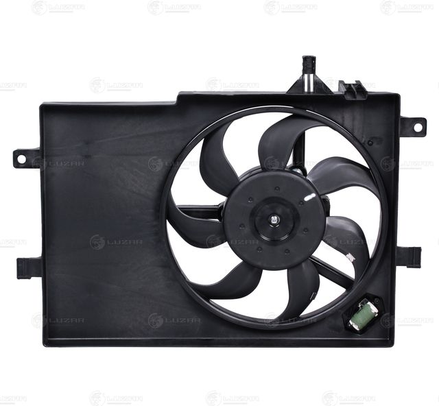 Вентилятор радиатора двигателя Luzar для Fiat Albea 1996-2009. Артикул LFK 1661