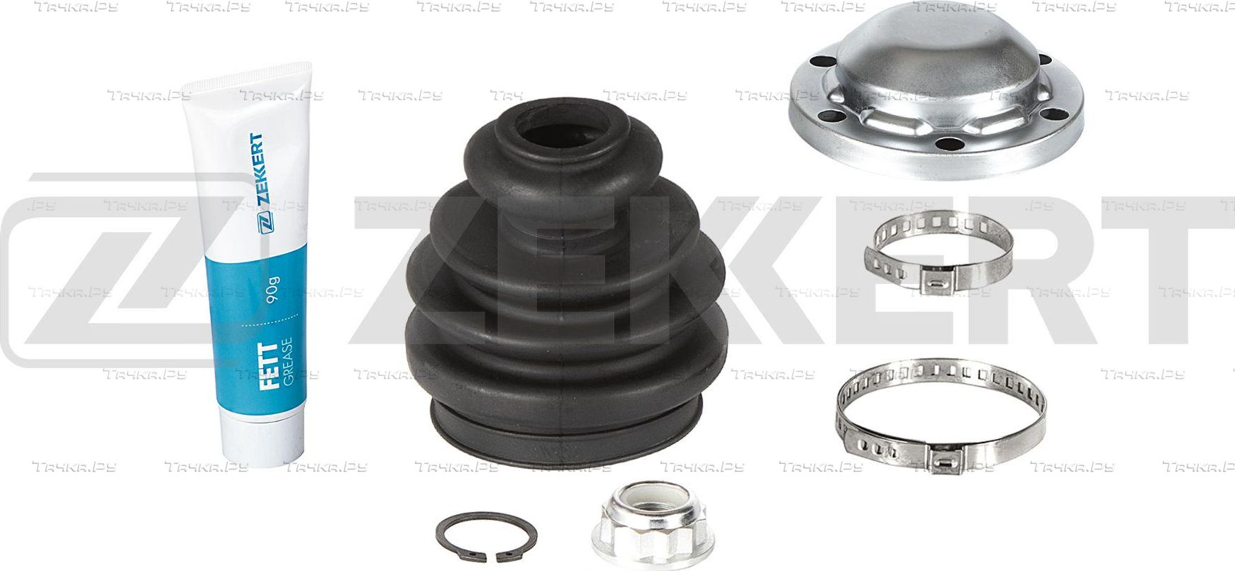 Пыльник ШРУСа внутренний Zekkert передний левый для Volkswagen Transporter T5 2003-2013. Артикул SM-1162S