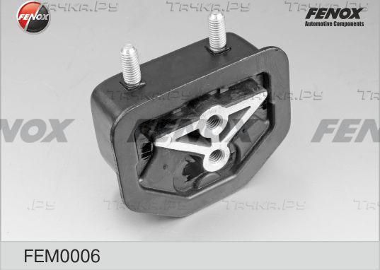Опора (подушка) двигателя Fenox передняя правая для Opel Kadett E 1984-1991. Артикул FEM0006