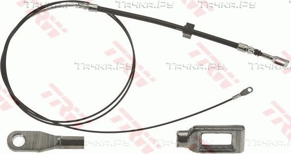 Трос ручника (тросик ручного тормоза) TRW. Артикул GCH3004