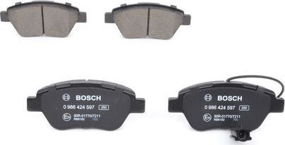 Тормозные колодки Bosch. Артикул 0 986 424 597