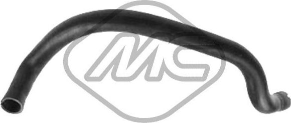 Патрубок радиатора (системы охлаждения) Metalcaucho. Артикул 09276