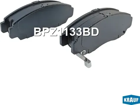 Колодки тормозные дисковые Krauf. Артикул BPZ1133BD