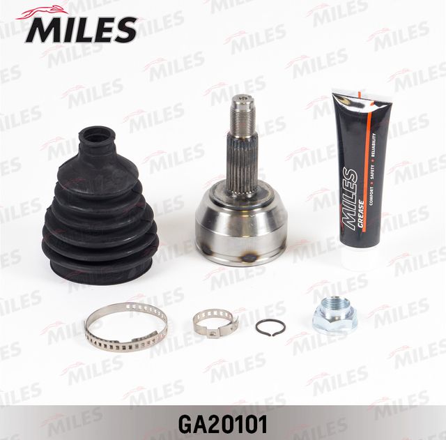 Шрус наружный (граната) Miles передний для Ford Escort V 1990-2000. Артикул GA20101