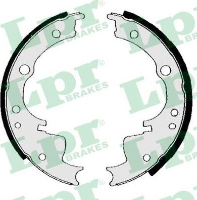 Тормозные колодки LPR. Артикул 04330