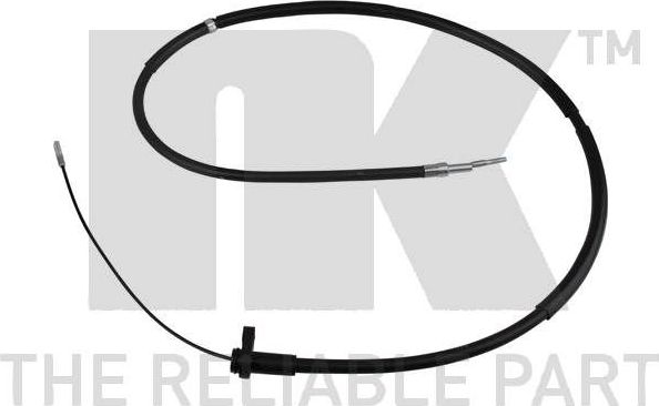 Трос ручника (тросик ручного тормоза) NK задний правый/левый для Volvo 240 Series 1974-1993. Артикул 904813