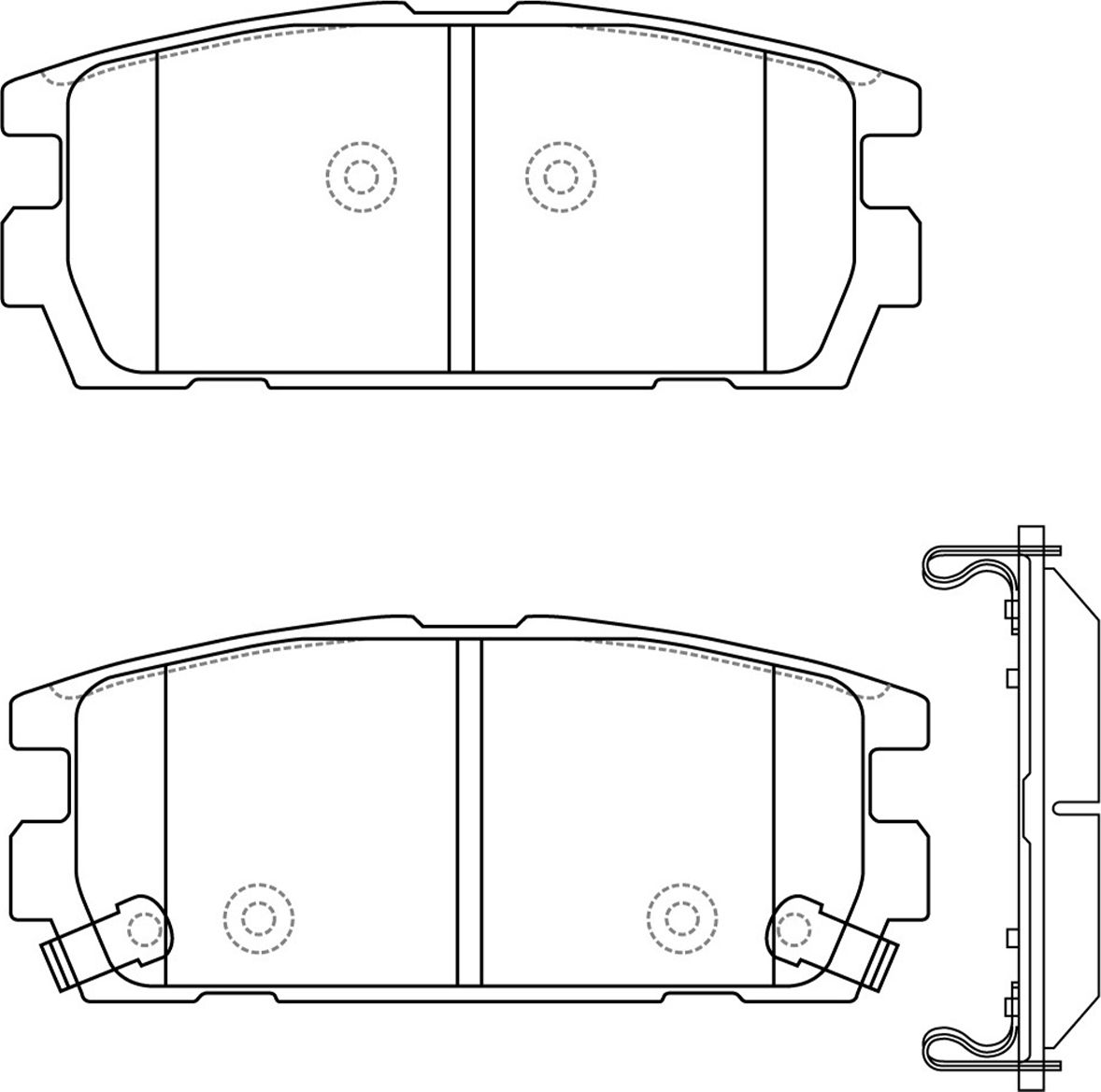 Тормозные колодки NiBK. Артикул PN0098