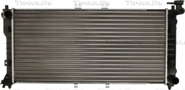Радиатор охлаждения двигателя Thermotec (алюминий) для Mazda MX-6 1992-1997. Артикул D73003TT