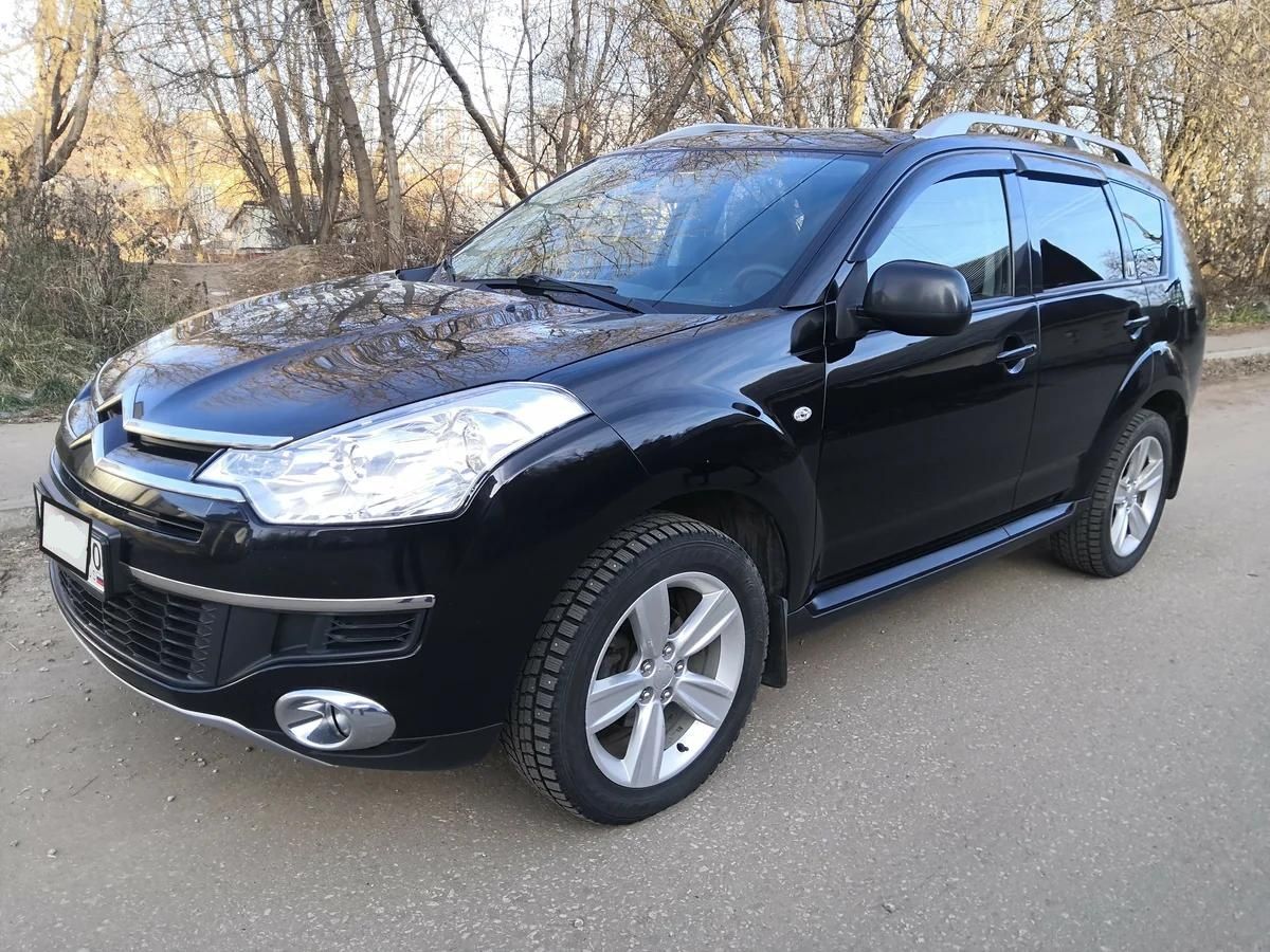 Дефлекторы Cobra Tuning для окон Citroen C-Crosser 2007-2012. Артикул C40607