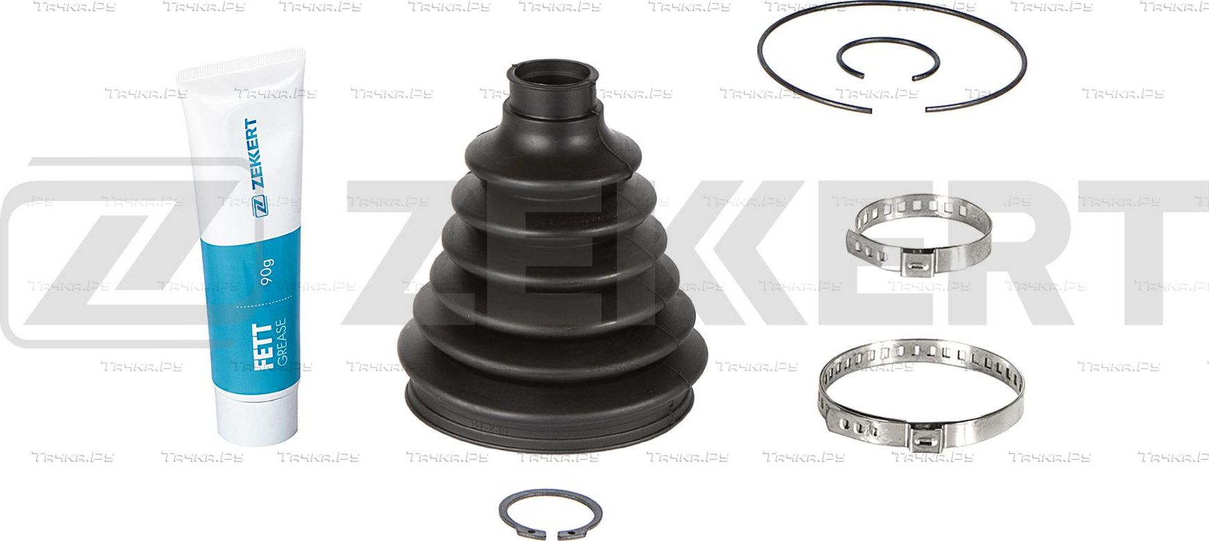 Пыльник шруса (комплект) Zekkert передний для Renault Grand Scenic II 2004-2008. Артикул SM-1217S