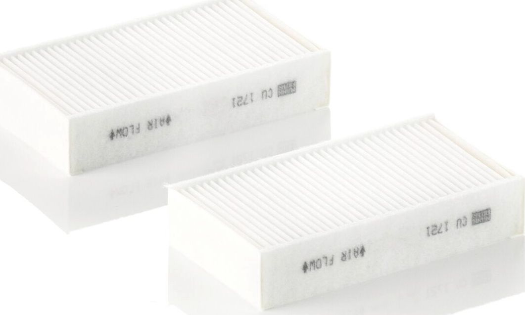 Салонный фильтр Mann-Filter для BMW X4 I (F26) 2014-2018. Артикул CU 1721-2