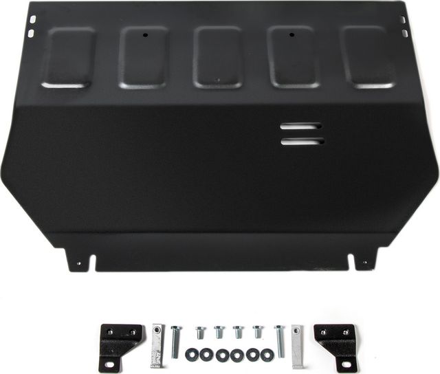 Защита АвтоБРОНЯ для картера и КПП Mitsubishi Eclipse Cross 2018-2021. Артикул 111.04050.1