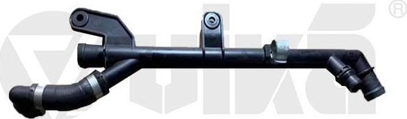 Патрубок радиатора (системы охлаждения) Vika (полимерный материал). Артикул 19750001