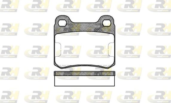 Тормозные колодки RoadHouse. Артикул 2157.10