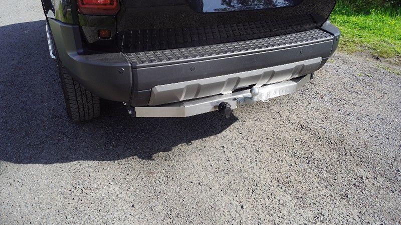 Фаркоп ТСС под американский квадрат для Toyota Land Cruiser Prado 250 2023-2026. Артикул TCU00427
