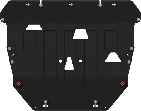 Защита Шериф (2 мм) для картера и КПП Lynk&Co 01 2023-2026. Артикул 5445