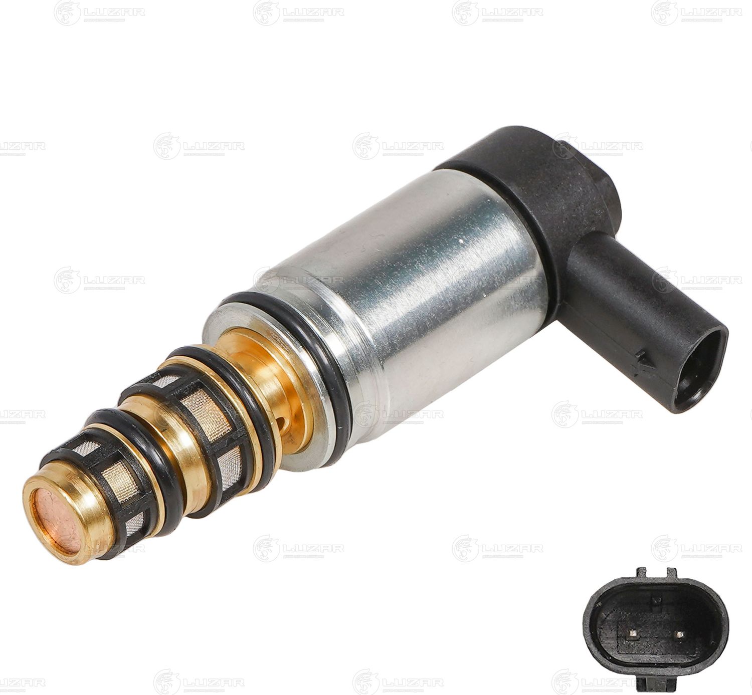 Клапан регулир. компрессора кондиц. для а/м Opel Astra J (10-) (тип Delphi длин. разъем) (LCCV 2103) Luzar. Артикул LCCV 2103