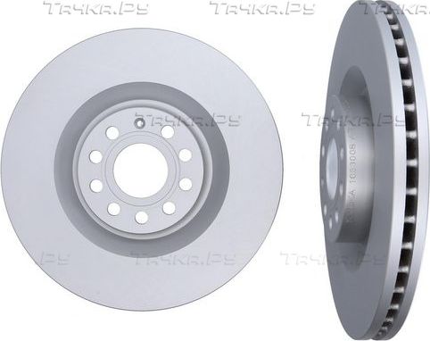 Тормозной диск Kamoka передний для Skoda Superb II 2008-2015. Артикул 1033008