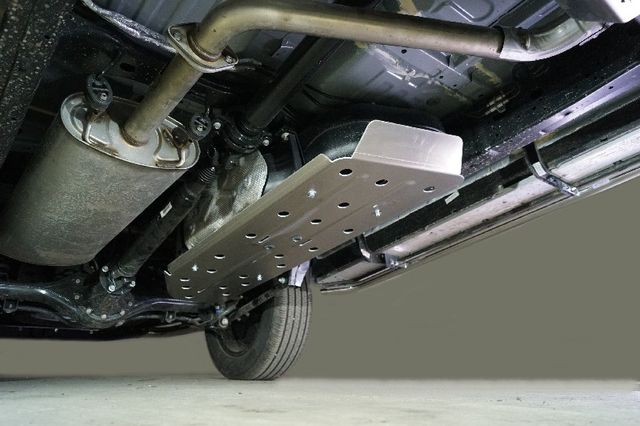 Защита алюминиевая ТСС (4 мм) для бака Changan Hunter Plus 2023-2026. Артикул ZKTCC00643