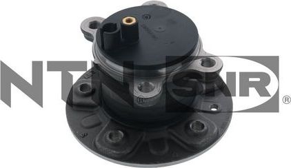 Ступица колеса с интегрированным подшипником NTN / SNR задняя правая/левая для Nissan Qashqai II 2018-2026. Артикул R168.136