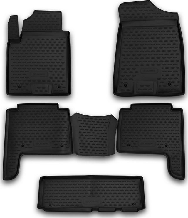 Коврики Element для салона Infiniti QX56 II 2010-2014 3 ряда. Артикул CARINF10003