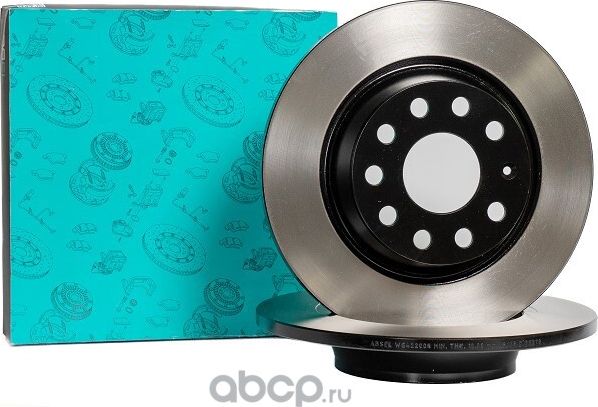 Диск тормозной задний (окрашенный) (Absel). Артикул WG422008