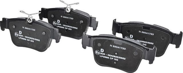Тормозные колодки Delphi (Low-Metallic). Артикул LP3669