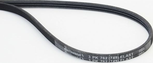 Приводной ремень поликлиновой ContiTech. Артикул 3PK762 ELAST