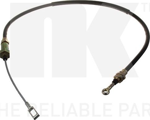Трос ручника (тросик ручного тормоза) NK. Артикул 9019105