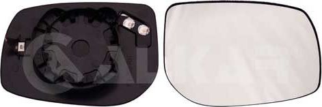 Зеркальное стекло бокового зеркала Alkar. Артикул 6432957