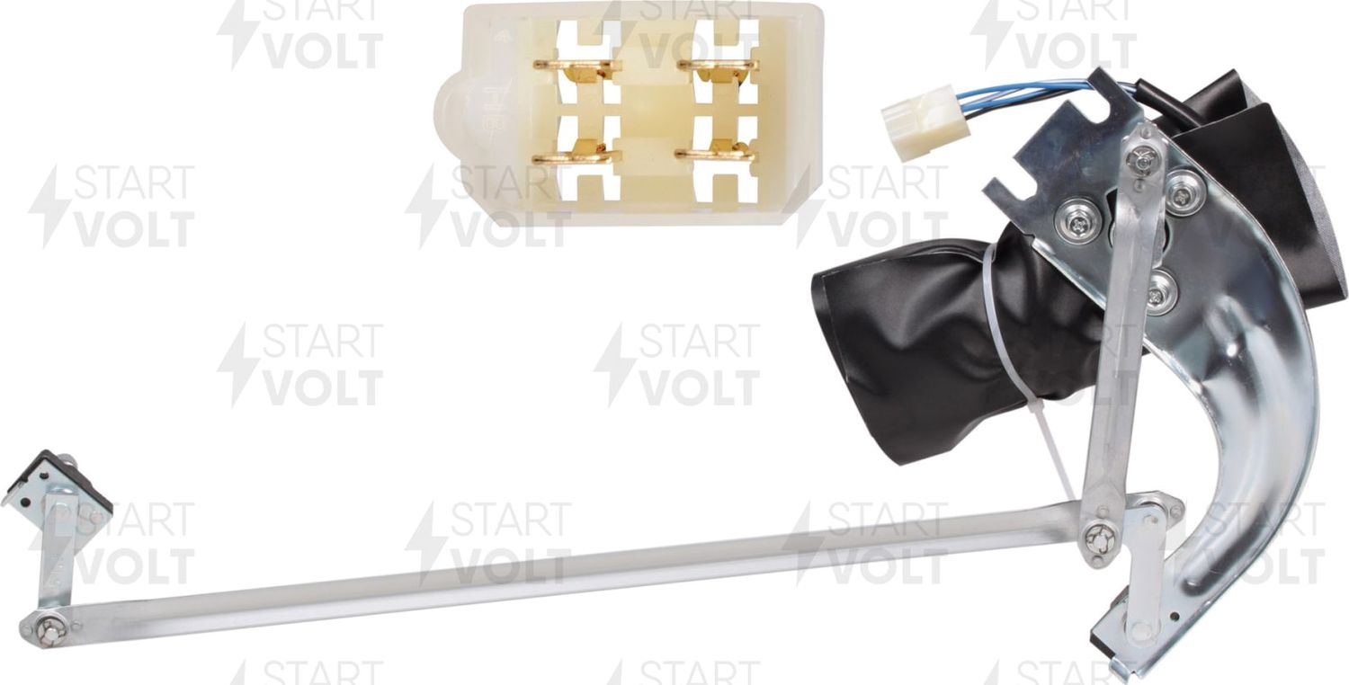 Трапеция стеклоочистителя (дворника) StartVOLT передний для ВАЗ 2104 1985-2012. Артикул VWA 01003