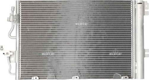 Радиатор кондиционера (конденсатор) NRF (алюминий). Артикул 35555