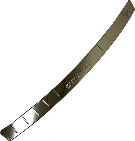 Накладка Ладья на бампер Mitsubishi Outlander III 2012-2015. Артикул 017.57.362