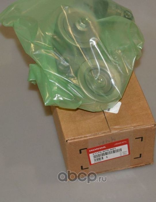 Натяжной ролик (натяжитель) приводного поликлинового ремня Honda. Артикул 31170R70A01