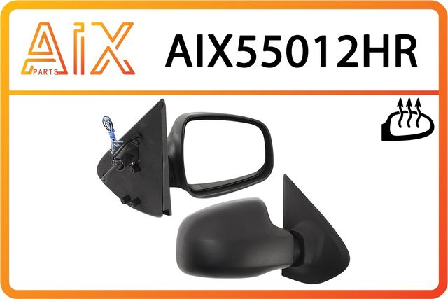 Зеркало мех. с подогревом правое (AIX). Артикул AIX55012HR