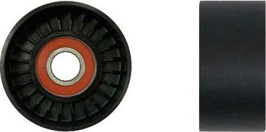 Натяжной ролик (натяжитель) приводного поликлинового ремня Denckermann (полимерный материал). Артикул P252003