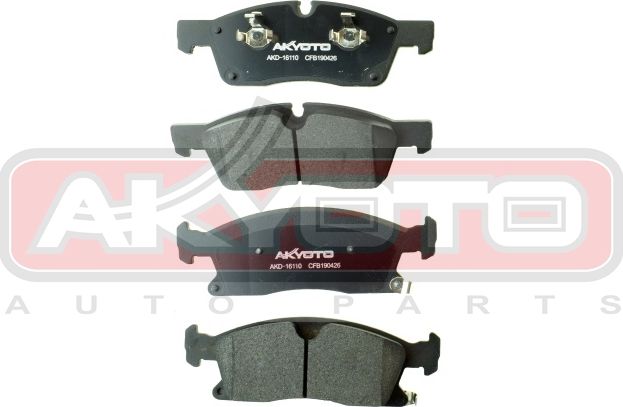 Тормозные колодки Akyoto. Артикул AKD-16110