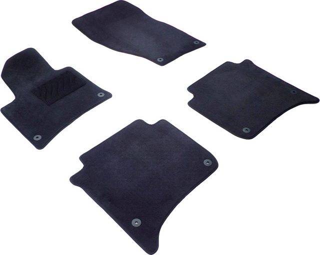 Коврики текстильные Seintex на нескользящей основе для салона Volkswagen Touareg II 2010-2018. Артикул 82348