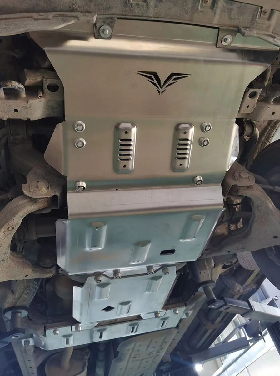 Защита алюминевая Falcon для радиатора, картера, РК, КПП Haval H9 I 2015-2023. Артикул 8119224383