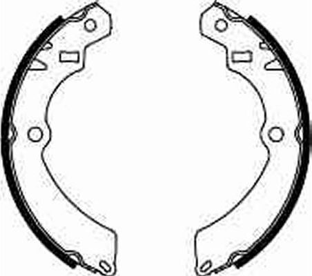 Тормозные колодки TRW. Артикул GS8301