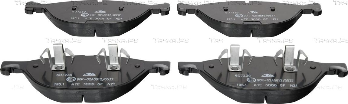 Тормозные колодки ATE передние для BMW X6 I (E71) 2008-2008. Артикул 13.0460-7239.2