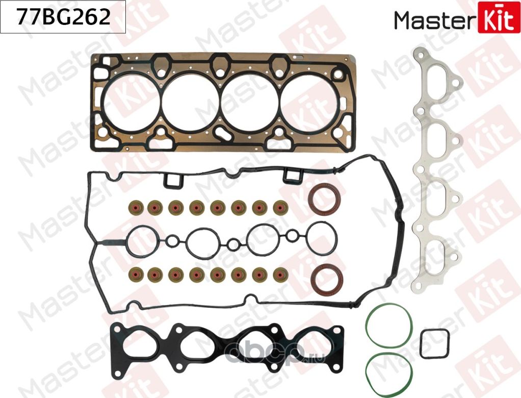 Комплект прокладок ГБЦ OPEL A16LEL (Master KIT). Артикул 77BG262