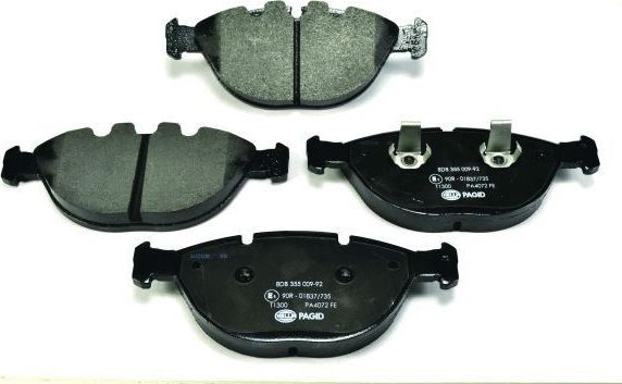 Тормозные колодки Hella. Артикул 8DB 355 009-921