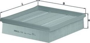 Воздушный фильтр Mahle-Knecht. Артикул LX 1049