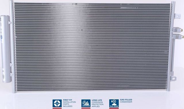 Радиатор кондиционера (конденсатор) Nissens (алюминий) для Alfa Romeo Giulia II (952) 2015-2026. Артикул 941064