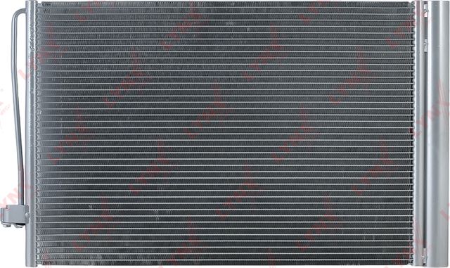 Радиатор кондиционера (конденсатор) LYNXauto для BMW 6 II (E63/E64) 2003-2010. Артикул RC-0162