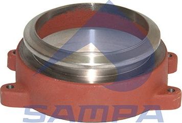 Глушитель Sampa передний для Scania 4 1995-2010. Артикул 041.239